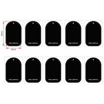 10pcs Aero Wheelset Sticker Self-Adhesive Presta Valve Sticker Track Wheel Sticker  Cycling Gear