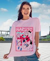 Sakura Haruno T-Shirt Naruto Hinata Hentai Waifu Anime Tee Mio Gift Shirt S