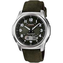 Casio vyriškas Wave Ceptor saulės energija maitinamas laikrodis žalias WVA-M630B-3AJF gray