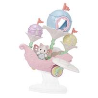 Sylvanian Families Amusement Park Sky ST Mark Ages Toy Epoch Attraction  Dreamy Airship  F-40 Certified, 3+, Dollhouse, Co., Ltd.
