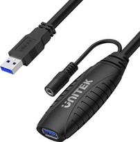 Adapteris Unitek Y-3003C USB 3.1, USB 3.1 A, 1.5 m, juoda sp.