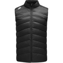 Skechers Basic Sports Series FW24 Lightweight Warm Woven Vest Men Vests Carbon-Black P424M155-0018 L