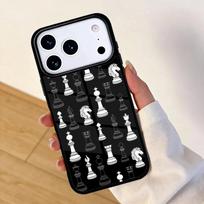 Chequered Chess Pattern Mobile Phone Case for IPhone 17 AIR 16pro Max 15 14 13 12 11 Bumper Cover iPhone 13 mini