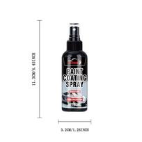 Car Paint Crystal Coating Spray - Car Crystal Coating Spray, Paint Shine Enhancer, Forms a Film with One Spray, Quickly Enhances Gloss, Instantl