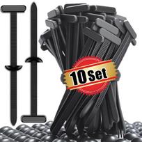 Universal Nylon Cable Tie Buckle Self-Locking Zip Ties Plastic car Fasteners Car Body Fixed Clips Accessories