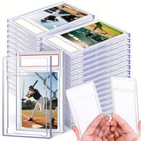 Trading Cards Slab Label Grade Baseball Star Card Sleeves Protector Acrylic Stand Plastic Game PTCG Gift Toy 1PC gryna