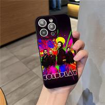 Coldplay Band Phone Case For IPhone 17 Pro Max 15 Pro 16 14 Plus 12 13 Mini 11 Pro Shockproof Soft Cover iPhone16Plus