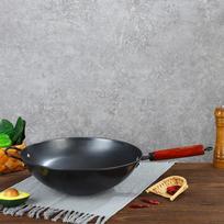 Sansaoshanshen Revolution No. 4 Wrought Iron Stir-fry Wok 36cm dangtelio spalva nenurodyta