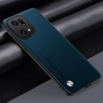 For OPPO Find X5 Pro Case Luxury PU Leather Phone Case For OPPO FindX5 Pro 5G Back Cover TPU Silicone Shockproof Full Protection For Find X5 žalia