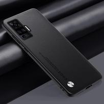 Luxury PU Leather Case For Vivo X51 5G X50 Pro Back Cover Silicone Protection Phone Case For Vivo X50 Pro Plus X50Pro Coque For Vivo X51 5G juoda