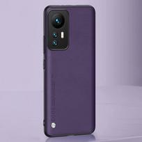 Luxury Leather Phone Case For Xiaomi Mi 12 Pro 12X 10 Ultra 11 Lite 5G NE 10S 11i Cover Case For Xiaomi Mi 8 9 9T 10T 11T Pro Mi 12 violetinė