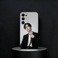 Wang Yibo Phone Case For Samsung S25,S24,S23,S22,S21,S20,Ultra,Plus,FE Black Soft Cover Samsung S21Ultra