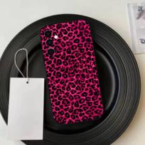Leopard P-Print Phone Case For Samsung Galaxy A73,A72,A71,A70,A53,A52,A51,Soft Silicone Black Cover Samsung a70
