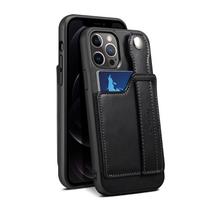 for iPhone 13 12 Pro Max Case PU Leather Wallet flip Cover Stand Feature with Wrist Strap and Credit Cards Pocket for 12 Pro for iPhone 12 Mini juoda