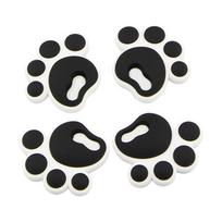Snowboard Stomp Pad Self-Adhesive Snowboard Foot Pad 4pcs Snowboard Anti-slip Stickers Snowboard Pads Foot Pads juoda
