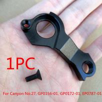 1 vnt. CNC dviračio galinio pavarų perjungiklio laikiklis Nr. 27 GP0156-01 GP0172-01 EP0787-01 CANYON Torque EX Neuron Sender AL CF MECH Dropout AWH910P1 gray