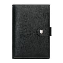 Men’s Leather Wallet RFID Blocking Bifold Clutch Wallet Multi Card Holder Long Purse with Coin Pocket ID Window and Snap Closure juoda