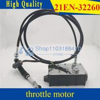 For HYUNDAI R60 110 150 215 225 305-7-9  Automatic Refueling Motor Throttle Motor 21EN-32260 Throttle Controller Levers Cable 2.2m