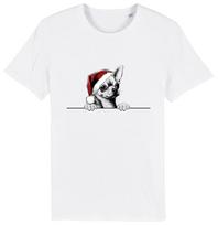 CHIHUAHUA Christmas Dog T-Shirt Mens Womens Tees Top Mens Womens Dogs Gift Clothing Puppy Hat 2XL
