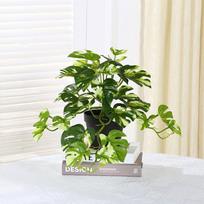 Living Room Party Decoration Tree Bonsai Turtle Leaves Green Plant Simulation Plants Fake Plant 1