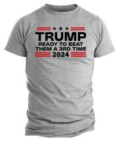 Donald Trump Shirts Beat Them A 3rd Time Political shirts MAGA Trump 2024 Shirts S