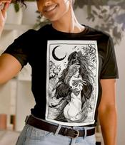 Death Grim Reaper Love Gothic Goth Short-Sleeve Unisex T-Shirt Mens Womens Tees Top 2XL