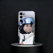 skier E-Eileen Gu Phone Case For Samsung S25,S24,S23,S22,S21,S20,Plus,Fe,Lite,Others Black Cover Samsung S30Ultra5G