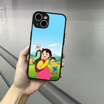 H-Heidi Cartoon Phone Case For Iphone 17 16 15 14 13 12 Pro Max Xr Air Plus Skin Feel Black Hard Shell Cover iPhone 14 Pro Max