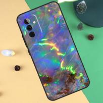 Opal Stone Iridescent Case For Samsung Galaxy A55 A35 A25 A15 A51 A71 A12 A32 A52 A13 A33 A53 A54 A34 A14 Cover Samsung A52S 5G