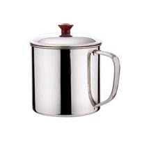 Portable Stainless Steel Tea Drinking Metal Tumbler Pint Cup Camping Coffee Mug