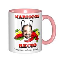 Antonio Recio Coffee Mugs DIY Custom Ceramic Mug Creative Gift 330ml raudona