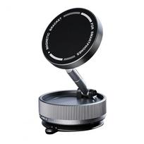 Anti-Shake Suction Cup Car Mount Strong Magnetic Foldable Car Phone Holder  Smartphone juoda