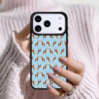 Cute Cartoon Giraffe Phone Case For Apple iPhone 17 Air 16E 15 14 Plus 13 12 11 Pro Max Mini Funda Cover iPhone17 Pro Max