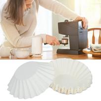 High-grade Food Filter Paper Coffee Paper Filters 2.0 Large 50pcs Coffee Filter Coffee Machine Disposable Paper Filters New China Mainland