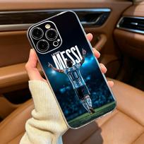 GOAT football player M-messi Phone Case For iPhone17,16,15,14,13,12,11 ,Pro Max,16/15/14 Plus Transparent Cover iPhone15