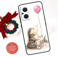 Cute Hedgehog Funda For OPPO Reno 13 F 14F 12F 11F 10 11 12 14 Pro 7 8 Lite OPPO Find X9 X8 X6 X5 Pro Case OPPO Reno10 5G