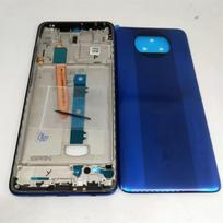 Full Housing For Xiaomi Poco X3 NFC X3 Pro Middle Frame Bezel Plate Chassis Housing + Battery Cover X3 Pro Black