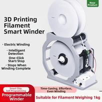 3D Printers Filament Respooler Filament Rewinder Spool Rewinder Auto Stop Electric Winding Machine, Intelligent Winding Machine 6mm