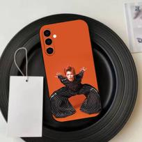 David-Singer B-Bowies Phone Case For Samsung Galaxy A73,A72,A71,A70,A53,A52,A51,Others Soft Black Cover Samsung a22 4g