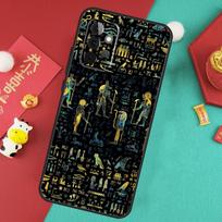 Egypt Pharaoh Mural Case For Samsung Galaxy A55 A35 A15 A54 A34 A14 A52 A32 A12 A13 A33 A53 A17 A16 A26 A36 A56 Samsung A52S 5G