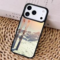 Skiing Snow Snowboard Ski Phone Case Cover For Magsafe Wireless Charger For iPhone 17 Pro Max 16 14 13 12 11 15 Air iPhone17 Pro Max