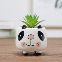 Ornament Flower Planter Handmade Flowerpot Succulent Potted Bonsai Accessories Garden Supplies 2