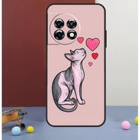 Satanic Sphynx Cover For OnePlus Nord CE 4 2 3 Lite N20 N30 9 10 Pro 8T 9RT 10T 11 OnePlus 13 12 R Case OnePlus Nord CE3Lite