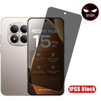 Privacy Screen Protector For Redmi Note 15 Pro 5G Tempered Glass Anti-spy Protective Phone Anti Peeping Film Redmi Note 15 Pro Redmi note 15 Pro 5G