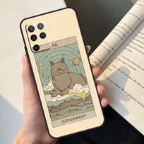 The Empress Tarot Cat Art Print Case For Oppo A5 Pro A15 A16 A17 A57 A77 A94 A74 A54 A76 A96 A40 A60 A80 A18 A38 A58 A78 A98 OPPO A74 4G