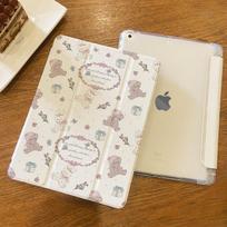 Smart Case with Pen Holder for Samsung Tab Tab A9 8.7  Plus 11  S6 Lite 10.4 Inch TPU Soft Case for S10 S9 12.4 Inch Bear A8 10.5 inch