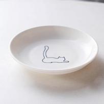 1/2Pcs Food Water Snack Feeder Stand Bowl Elevated Ceramic Pet Bowl For Cat Dog Outdoor Feeding Drinking Supplies A3
