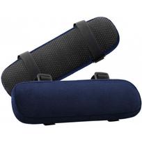 2pcs Non-Slip Chair Armrest Pad Elbow Pillow Armrest Cushion Breathable Chair Arm Pad  Office tamsiai mėlyna spalva