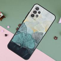 Luxury Ginkgo Leaf For Samsung Galaxy A54 A34 A14 A26 A16 A22 A32 A52 A55 A35 A15 A53 A13 A05 A06 A36 A56 Case Samsung A15