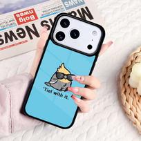 Chubby Bird Phone Case For IPhone 17 16e 15 14 13 12 11 Pro Max Air Mini Soft Protective Cover iPhone 12